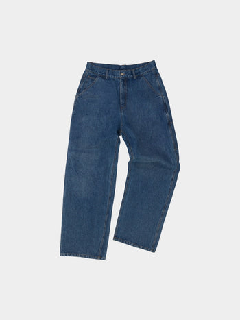 Heavy Cotton Carpenter Pants (Denim Blue)