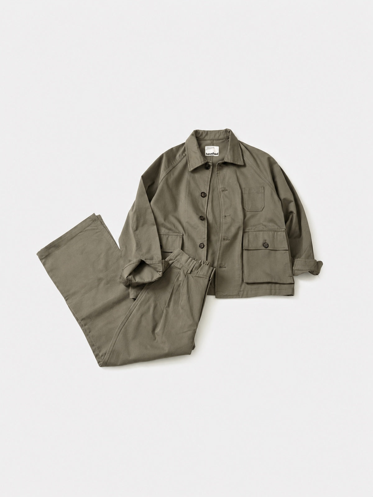 City Worker French Set-up - Khaki Gray