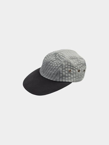 Classic Check Longbill Cap (Gray)