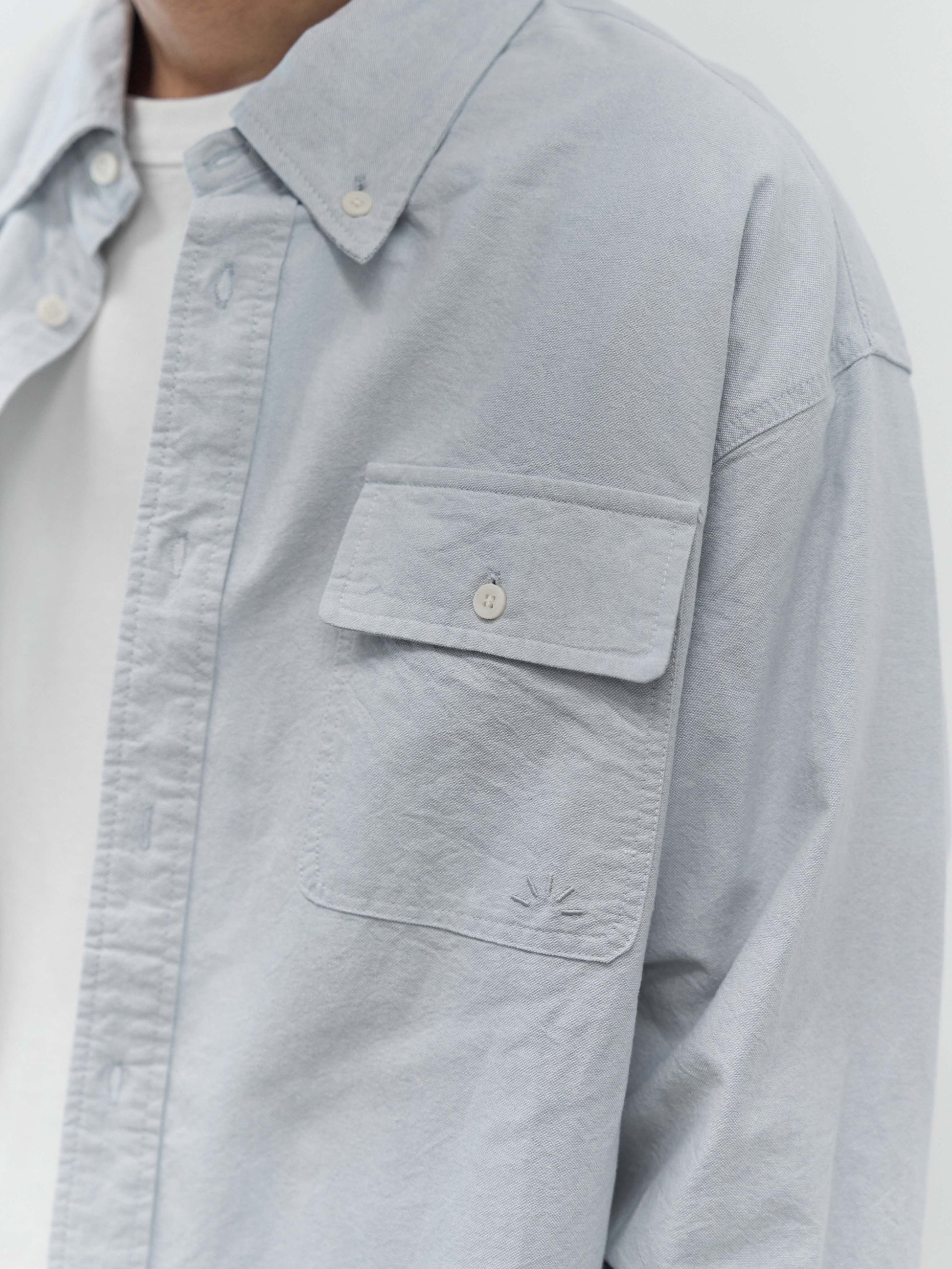 Oxford Work Shirts (Light Blue)