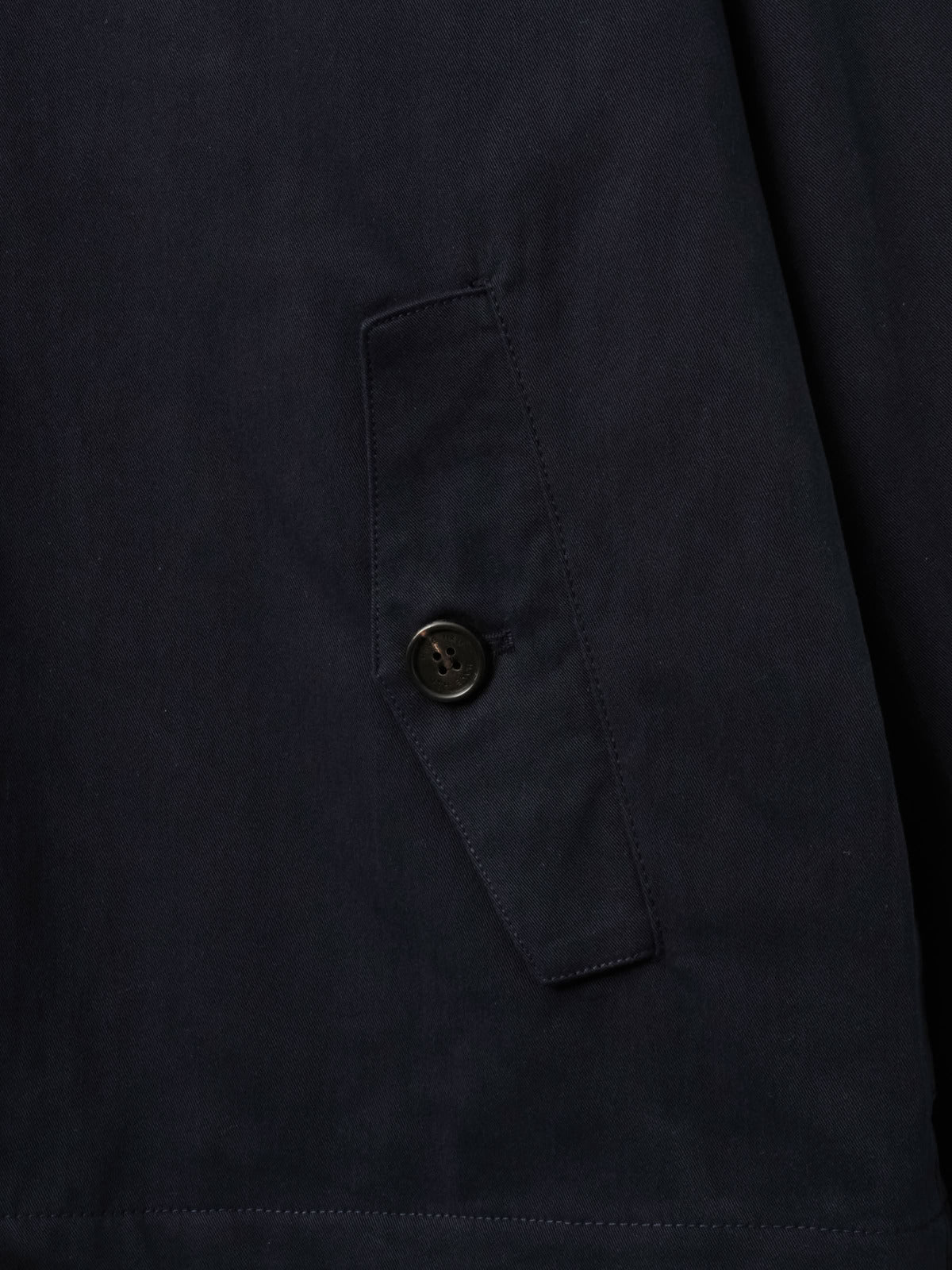 Glen Cotton Drizzler Jacket (Navy)