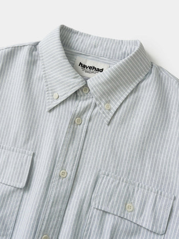 Oxford Work Shirts (Stripe Blue)