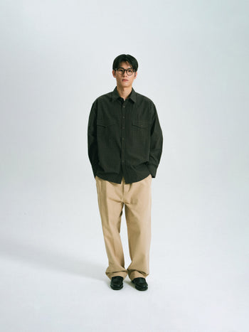 Classic Check Western Shirts (Brown)