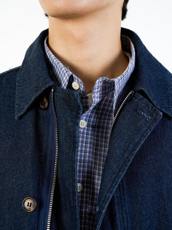 Washed Pocket Utility Jacket (Denim Blue)