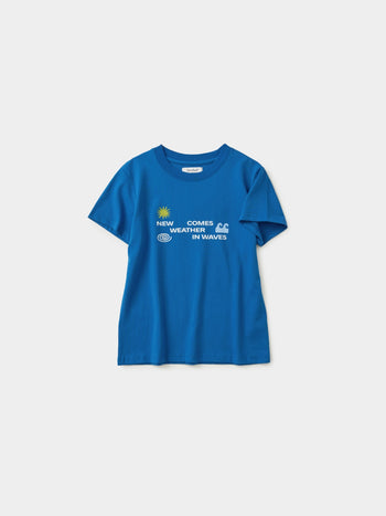 Weather in Waves Tee (Vintage Blue)