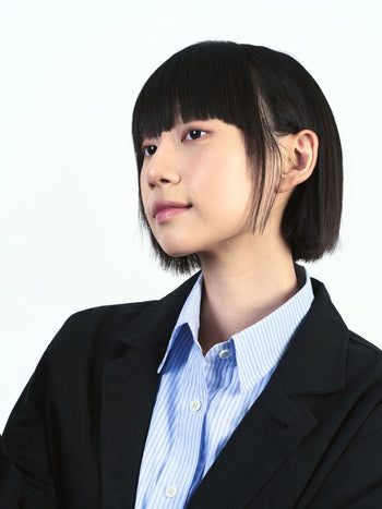 (W)Breeze Stripe Shirts (Light Blue)