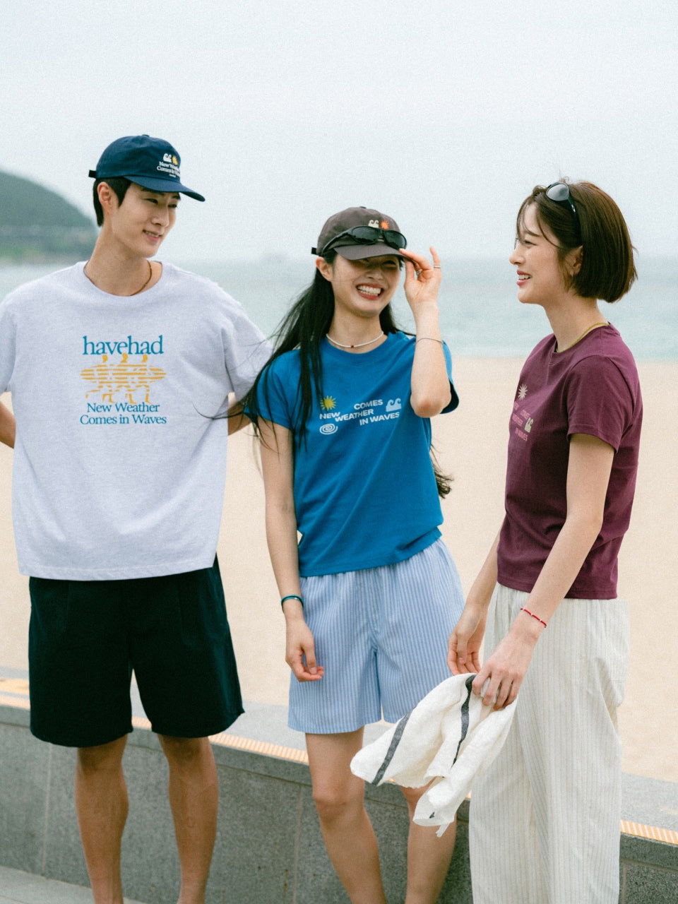 Sea&Sun Graphic Washed Cap (Lemon)