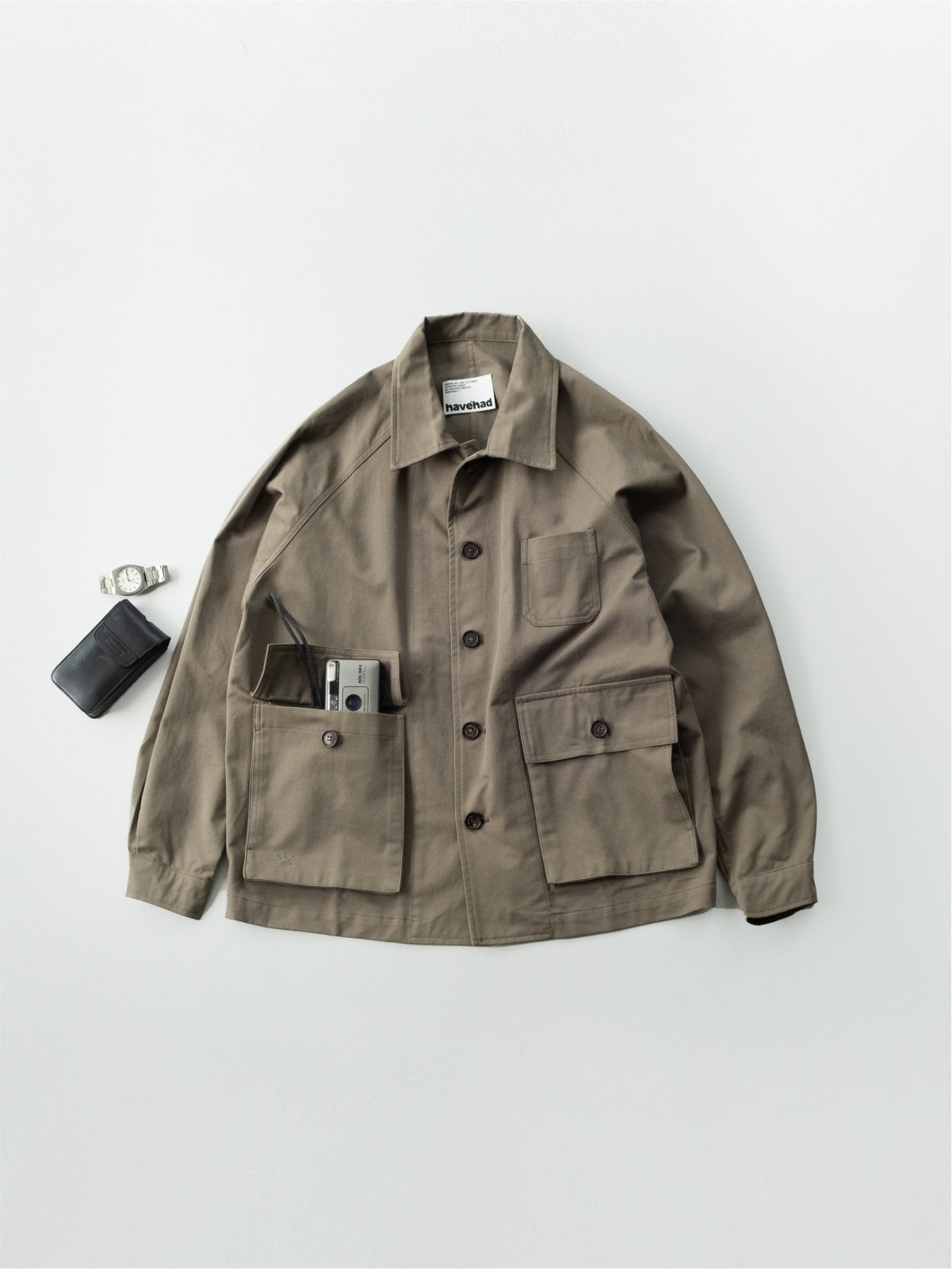 City Worker French Set-up (Khaki Gray) — set overview