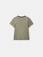 Classic Stripe Tee (Brown)