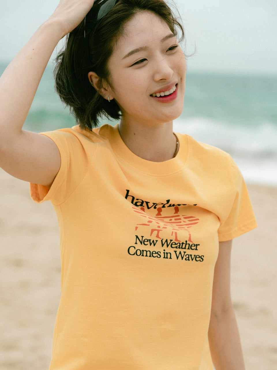 Chasing Waves Tee (Ash)