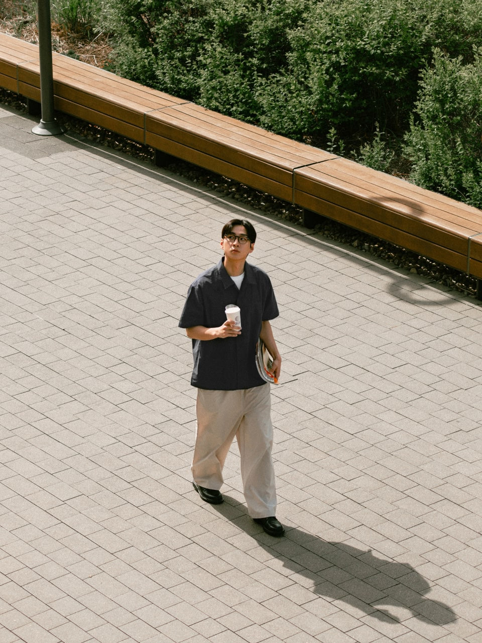 City Summer Light Banding Pants (Charcoal)