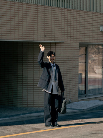 City Worker Club Jacket (Blue Gray)