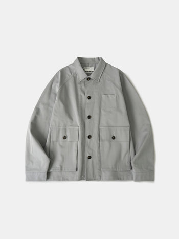 City Worker French Jacket (Blue Gray)