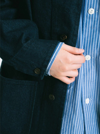 Denim Chore Jacket (Denim Blue)