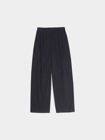 City Worker Pin-tuck Trouser (Navy)