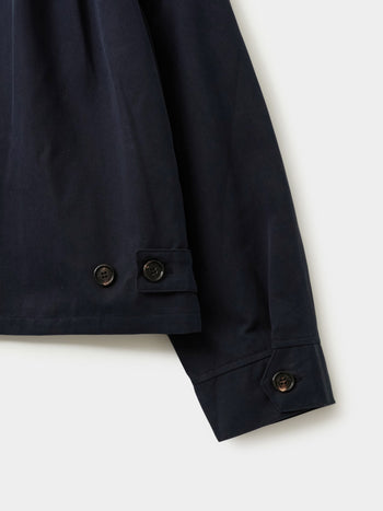 Glen Cotton Drizzler Jacket (Navy)