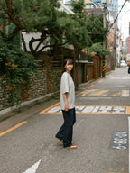 Light String Easy Pants (Navy)