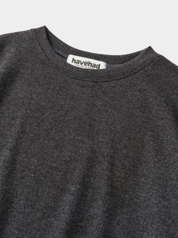 Mellow Slim Long Sleeves T-Shirt (Charcoal)
