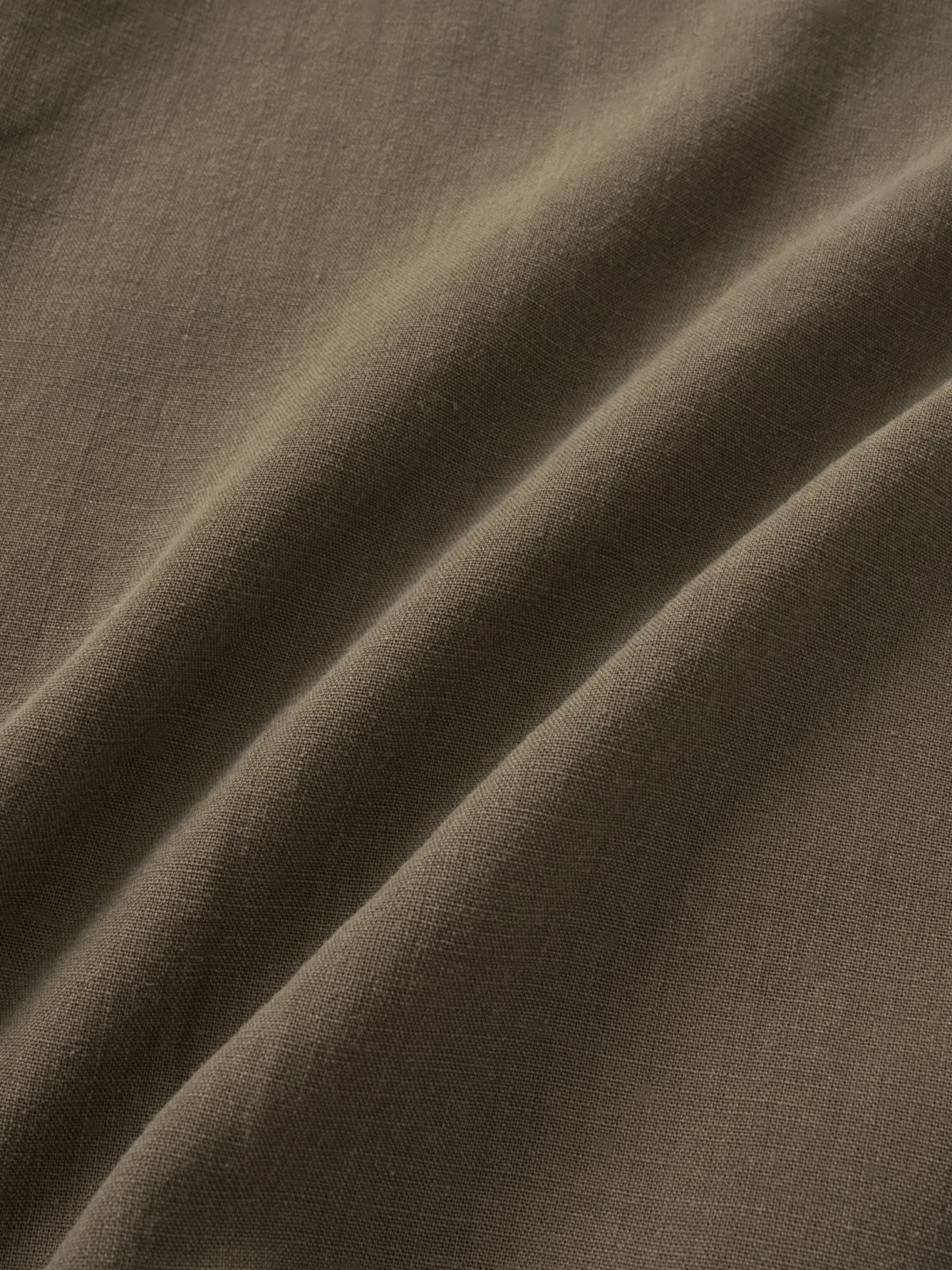 Double Pocket Slub Shirts (Brown)
