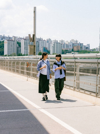 (W)Office Belted Pin-tuck Pants - Khaki | W1 (M)